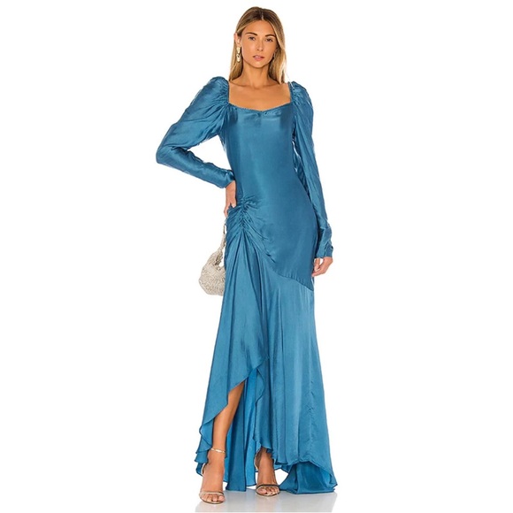Rococo Sand Dresses & Skirts - 💙ROCOCO SAND Poppy Gown sz XS Dark Turquoise Maxi Long Dress NWT Reg $498💙